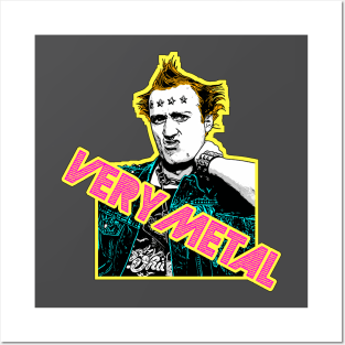 Vyvyan Young Ones 80s Tribute Punk Design Posters and Art